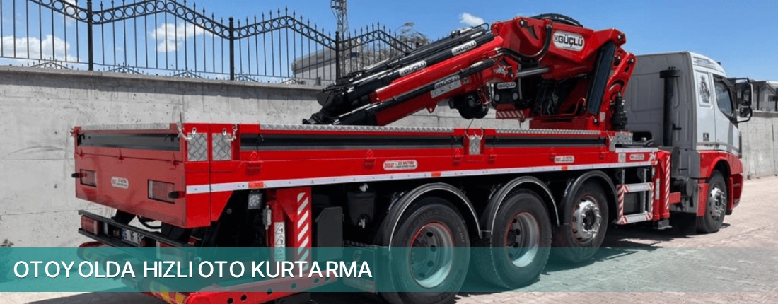 Karaburun İlçemi Otoyolda Hızlı Oto Kurtarma